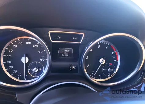 2014 Mercedes-Benz Ml 350 z USA, uszkodzony, nr VIN 4JGDA5JB7EA413543